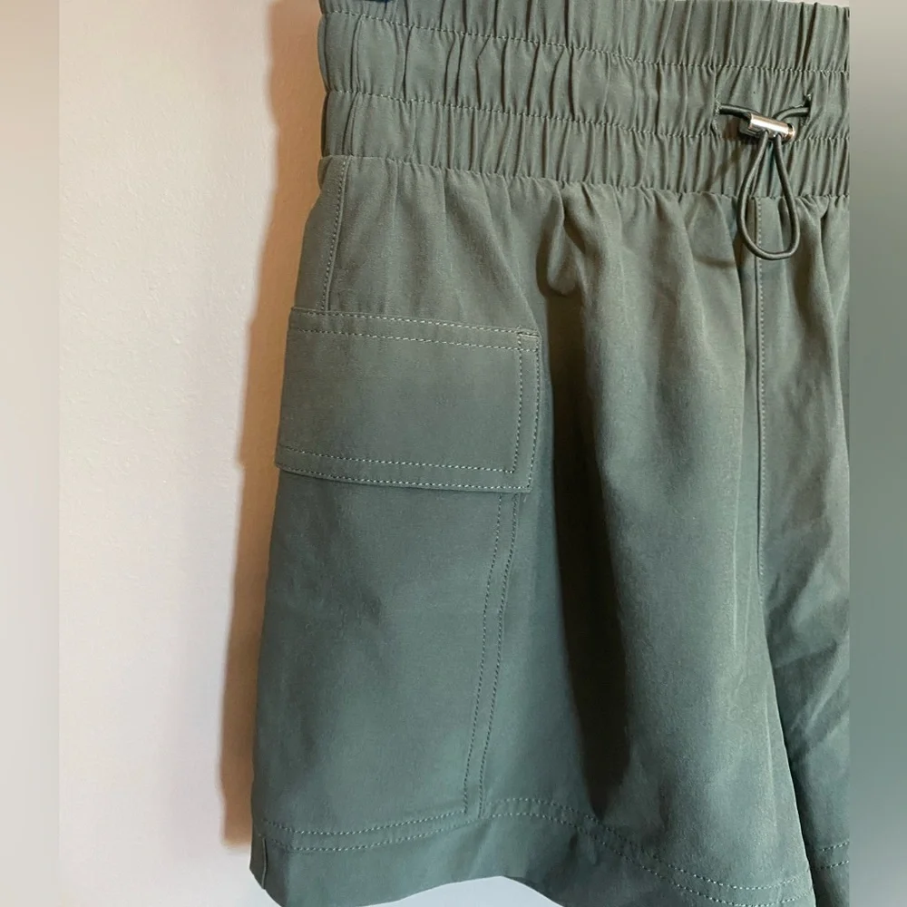 Abercrombie & Fitch Shorts Front Tie Green Size XS - Picture 4 of 7